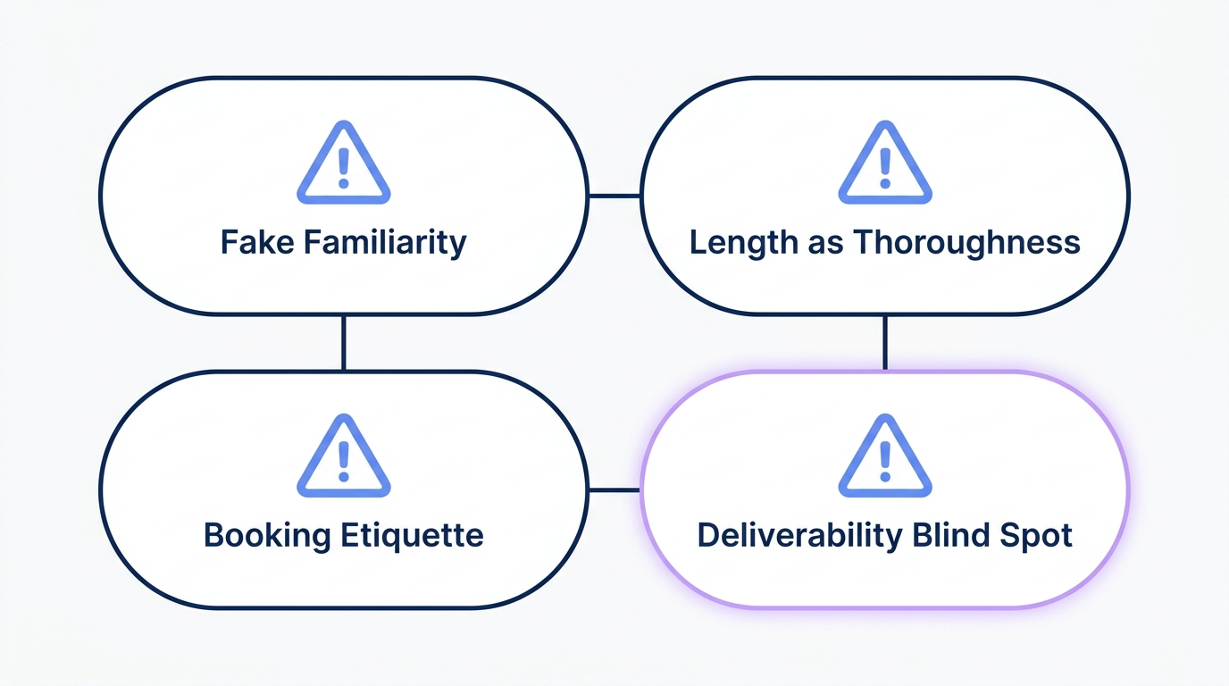 Four failure modes that make AI-personalized cold emails read as fake familiarity instead of relevance